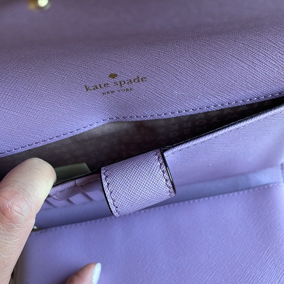 NWT Kate Spade Lilac Clutch Wallet - Picture 4 of 6